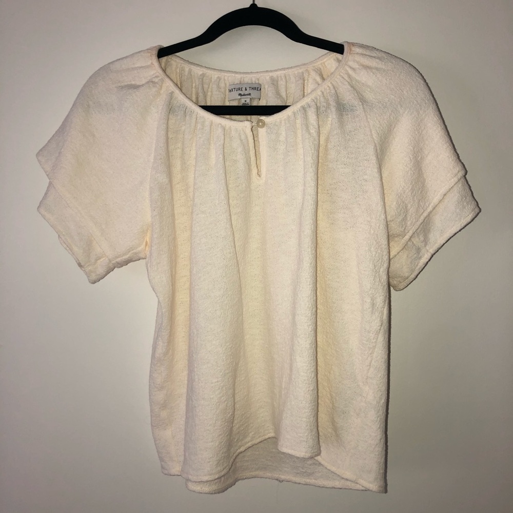 Madewell Text and Texture Top